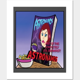 Astronamos Cereal Posters and Art